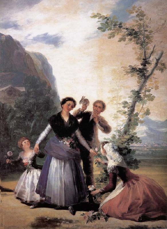 Francisco Goya Spring china oil painting image